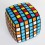 V-Cube 6b Pillow 6x6 Magic Cube. Black Base