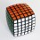 V-Cube 6b Pillow 6x6 Magic Cube. Black Base