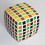 V-Cube 6b Pillow 6x6 Magic Cube. White Base
