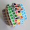 V-Cube 6b Pillow 6x6 Magic Cube. White Base