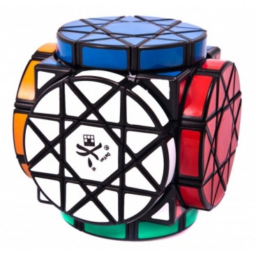 Dayan Wheels of Wisdom Magic Cube. Black Base