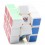 Moyu YJ Chilong 3x3x3 Magic Cube. White Base
