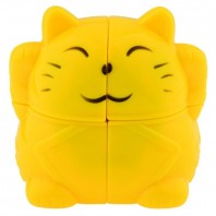 Gato de la Fortuna 2x2x2. Cubo mágico Fortune Cat 2x2.