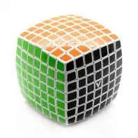 V-Cube 7x7x7 Magic Cube. White Base