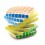 Cube 7 x 7 x 7 V-Cube Base white