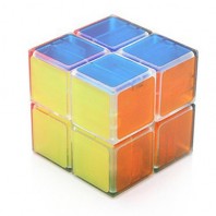 TRANSPARENT cube 2 x 2 LANLAN. GLASS CUBE 2 x 2 x 2