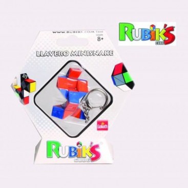 LLAVERO SERPIENTE DE RUBIK. RUBIK'S TWIST LLAVERO. ORIGINAL