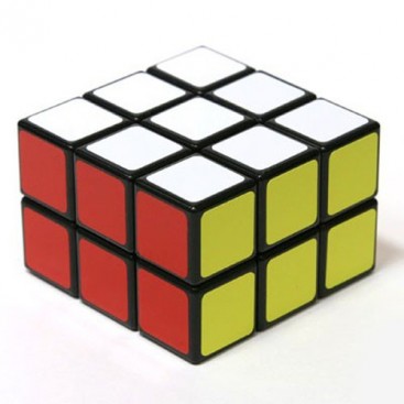 CUBO MAGICO 3x3x2. COLOR BASE NEGRA