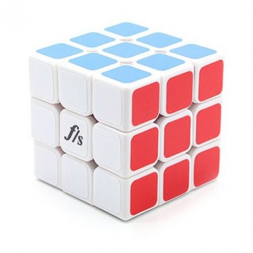 NOVO 3 x 3 FANGSHI SHUANG REN II. CUBO de 3 x 3 x 3 Professional. FANGSHI BRANCO BASE VERSÃO 2.