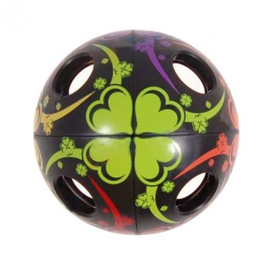 Hollow Ball 2x2 Void Magic Cube. Black Base