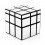 3 x 3 x 3 cubo espelho completo PLATA-MATE. ESPELHO prata 3 x 3.