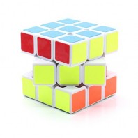 Moyu Huanying 3x3x3 Magic Cube. White Base