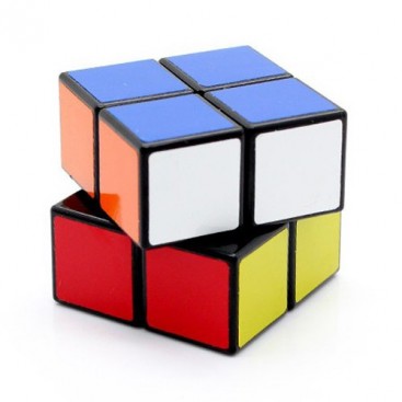 CUBO RUBIK 5x5 EJE DE BOLA. BASE BLANCA.