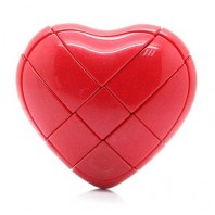 YJ LOVE HEART CUBE RED