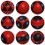 Marusenko Sphere 2x2x2 Black and Red. Level 1