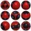 Marusenko Sphere 2x2x2 Black and Red. Level 1