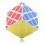 Frecce SUPERCUBO: 3 x 3 adesivi. SUPERCUBO adesivi di ricambio 3 x 3 x 3.