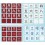 CALENDARIO: STICKERS 3x3. PEGATINAS RECAMBIO 3x3x3. ENGLISH CALENDAR.