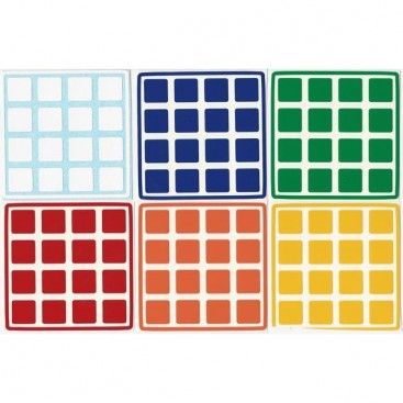 ORIGINALE: 5 x 5 adesivi. SOSTITUZIONE adesivi 5 x 5 x 5.