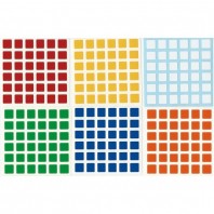 V-Cube 6x6 Stickers Standard Set. Magic Cube Replacement