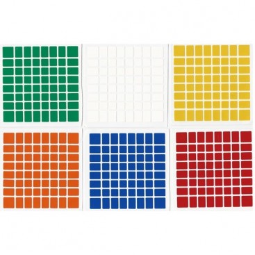 ShengShou 8x8 Stickers Standard Set. Magic Cube Replacement