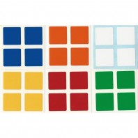East-Sheen 2x2 Stickers Standard Set. Magic Cube Replacement