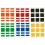 3x3x5 Stickers White Set. Magic Cuboid Replacement