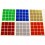4x4 Stickers Chrome Set. Pegatinas Base Negra