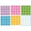 4x4 Stickers Light Set. Pegatinas Base Negra
