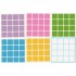 4x4 Stickers Light Set. Pegatinas Base Negra
