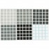 5x5 Stickers Grey Scale Set. Pegatinas Escala Gris