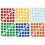 5x5 Stickers Ruben King Standard Set. Pegatinas Base Negra