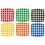 V-Cube 7x7 Stickers White Set. Pegatinas Base Blanca