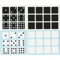 Domino 3x3x2 Stickers Set. Pegatinas Cuboide Mágico