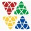 Master Pyramorphinx Stickers Set. Magic Cube Replacement