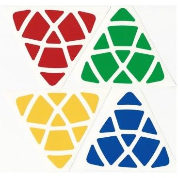 Master Pyramorphinx Stickers Set. Magic Cube Replacement