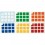 Keychain 3x3 Stickers Standard Set. Llavero Base Negra