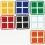 2x2 Stickers Standard+White Set. Magic Cube Replacement