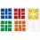 Square-1 Stickers Standard Set. Pegatinas Base Negra