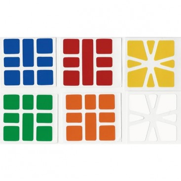 Adesivos de Praça-1 conjunto padrão. Substituição do cubo mágico
