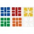 Square-1 Stickers Standard Set. Magic Cube Replacement