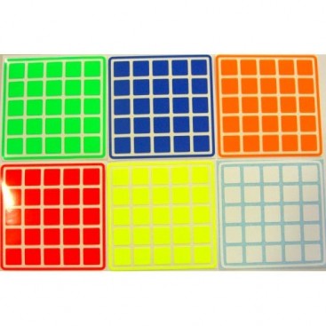 UltraViolet 5x5 Stickers Set. Pegatinas Reflectantes