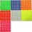 UltraViolet 6x6 Stickers Set. Pegatinas Reflectantes