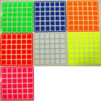 UltraViolet 6x6 Stickers Set. Pegatinas Reflectantes
