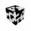V-Cube 3x3 Crossword 3b Pillow. Cubo Brillante Crucigrama