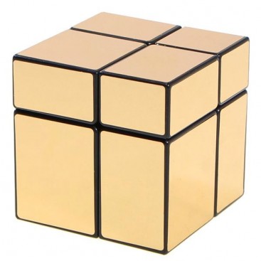 Cubo 2x2x2 Mir-Two oro brillo. Mirror Gold 2x2.