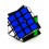 Moyu Aosu YILENG 4x4X4 Magic Cube. Black Base
