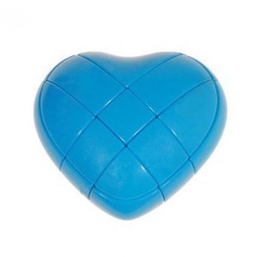Blue YJ Love Cube. Blue Heart