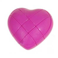 YJ LOVE HEART CUBE PINK