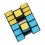 LanLan Hollow 3x3 Cubo Mágico Vacío. Base Negra